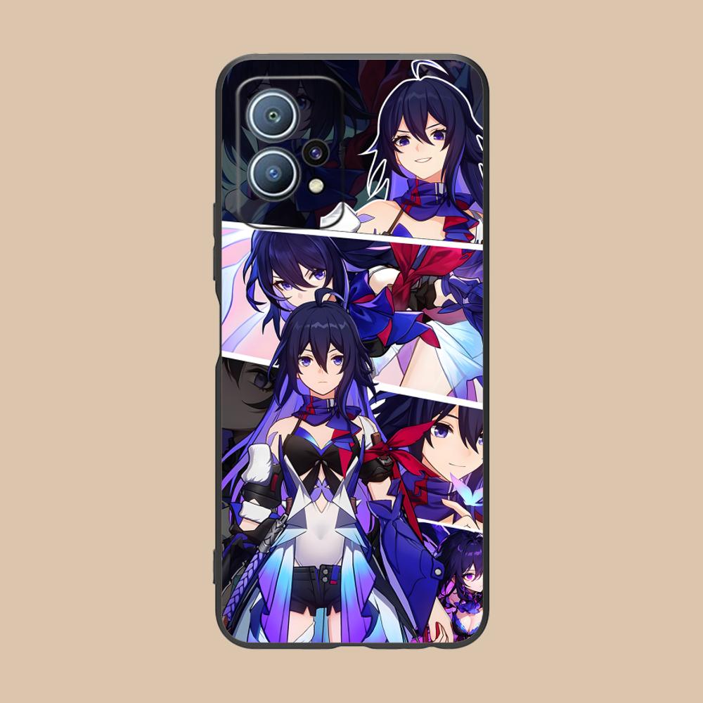 HSR Seele Matte TPU Mobile Phone Case for Huawei P60 P50 P40 P30 P20 P10 P9 P8 Pro Lite Plus Colorful Printing Cover