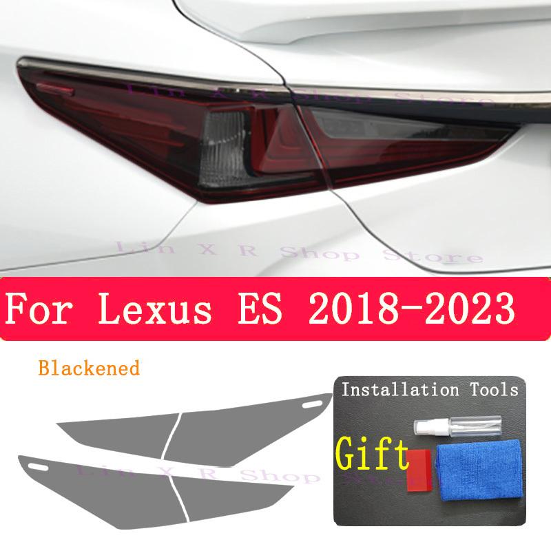 Pour Lexus ES 300H 2018- Phare Extérieur de Voiture Anti-rayures Lampe Avant Teintée Film Protecteur TPU Accessoires de Réparation Autocollant