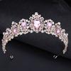 Baroque Big Water drop Tiara For Women Wedding Crown Birthday Party Elegant Crown Bridal Hair Jewelry Accessories