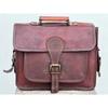 Real Briefcase Bag Men's Vintage Lambskin Leather Messenger Shoulder Laptop