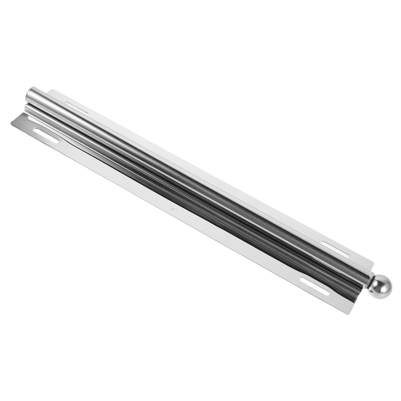 Space Saving Pull Out Closet Rod Stainless Steel Telescopic Adjustable Hanging Rail for Clothes Trousers Bags Scarves Wardrobe 60X5.5X2.2CM