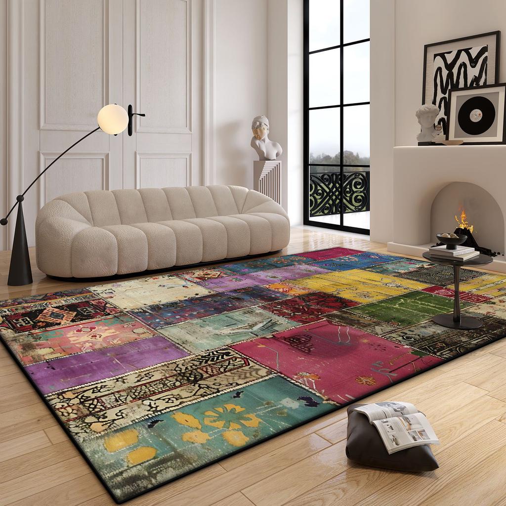 Modern Big Size rug for Living Room Non-slip Entrance Door Mat Easy Clean Soft Bedside Carpet in The Bedroom Machine washable