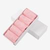 5 Pairs of Women's Ankle Socks (Pink)