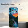 Mountain Forest Sunlight Phone Case For iPhone 17,16,15,14,13,12,11 Plus,Pro Max,XS,Soft Silicone Black Cover
