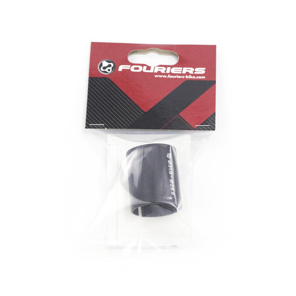 Fouriers Fork Shim 1 1/4 to 1 1/8 Steerer Tube Adapter 31.8mm to 28.6mm OD2 OverDrive 2 Stem Reducer Sleeve Bike Accessoriers 1pc with package