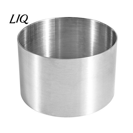 Food Presentation Ring Stainless Steel Circle Cake Mold, 1.97" Deep Round Biscuit Pastry Ring, Nonstick Scone Mold Easy To Demold Baking Tool
