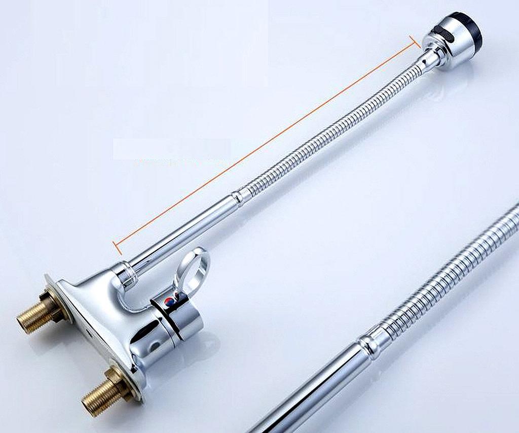 Life System SK98 Shower Faucet with Mixer Single for Basin Use Faucet Two-Hole Switch, Head, Lever, (Mixer Only)