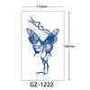 Herbal Tattoo Stickers, Juice Tattoo Stickers, Semi-Permanent English Letter Tattoo Stickers Tattoo