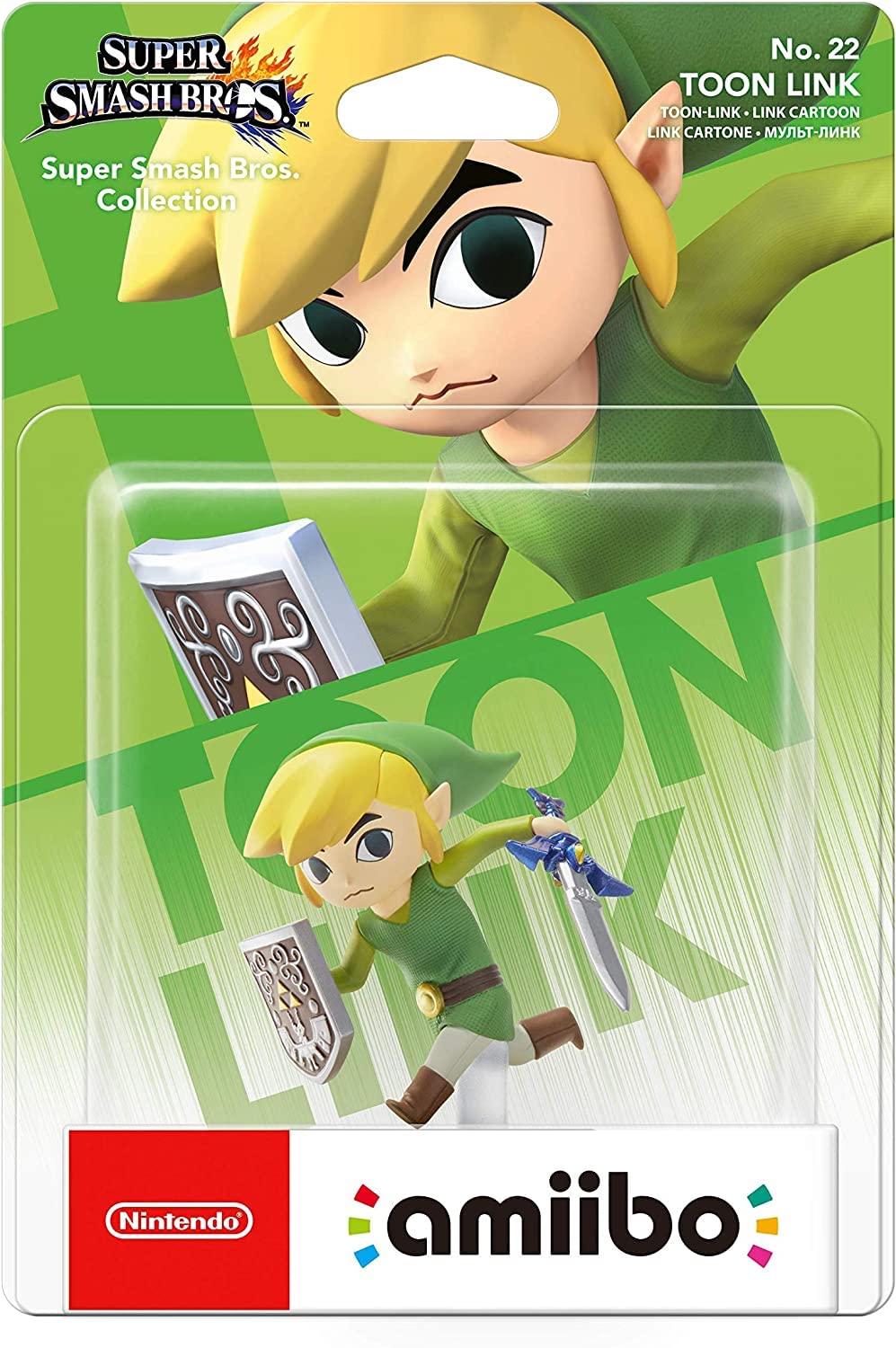 amiibo Toon Link Smash (Super Bros. series)