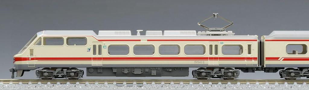 Tren modelo TOMIX N Scale Meitetsu Serie 8800 Panorama DX Set 98510