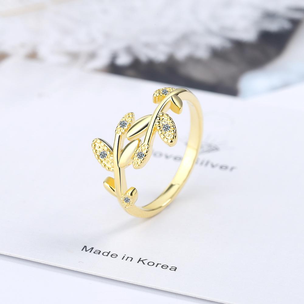 New 925 Sterling Silver Ring AAA Zircon Adjustable Simplicity Fashion Exquisite Women Jewelry Accessories Wedding Party Gift