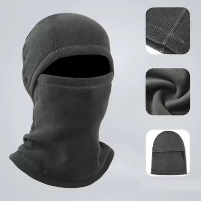 Zima Polar Coral Fleece Kominiarka Mężczyźni Maska Szyi Cieplej Czapki Termiczna Pokrowiec na Głowę Taktyczne Wojskowe Sport Szalik Czapki Narciarskie