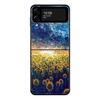 Van Gogh Art Retro Plum Blossom Pouzdro pro Samsung Galaxy Z Flip 4 Z Flip3 5g Pouzdro pro Galaxy Z Flip Pc Hard Phone Shell Capa