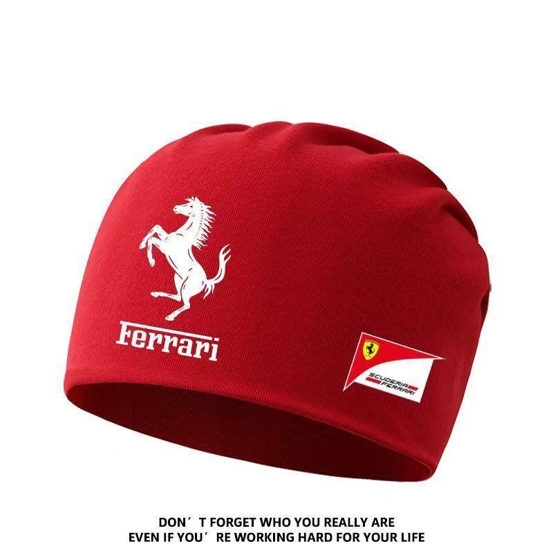 F1 Ferrari Racing Cycling Cap Autumn And Winter Keep Warm Men's Women Knitted Hat For Ferrari308 GT4 328 GTB/GTS SP1 812 F40 F12
