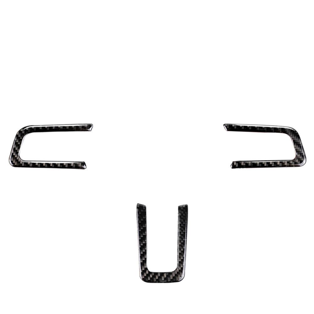 Buy Carbon Fiber Steering Wheel Emblem Auto Badge for Ford Mustang 20152017 at affordable