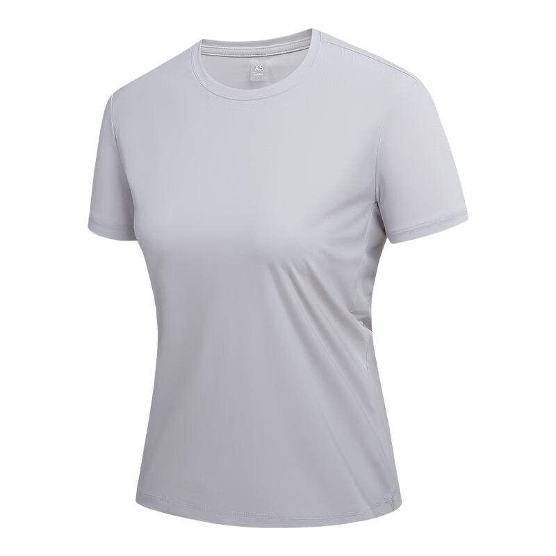 Unisex Ice Silk Quick-Dry Round Neck T-Shirt