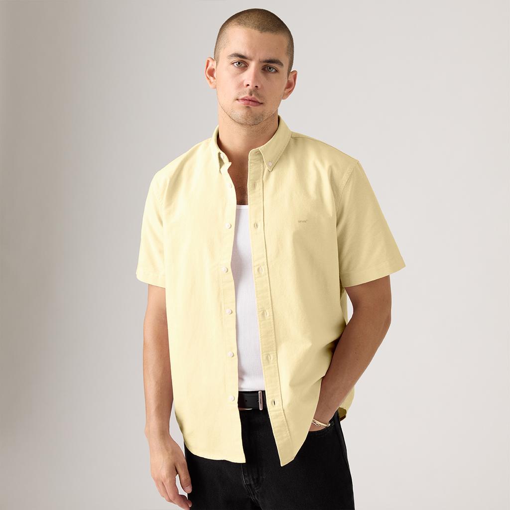 Levis Versatile Fashion Casual Short Sleeve Shirt Men shirts A9161-0038