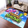 3D My Singing Monsters Videospiel-Cartoon-Teppich, Teppich für Zuhause, Wohnzimmer, Schlafzimmer, Sofa, Fußmatte, Dekor, rutschfeste Bodenmatte für Kinder