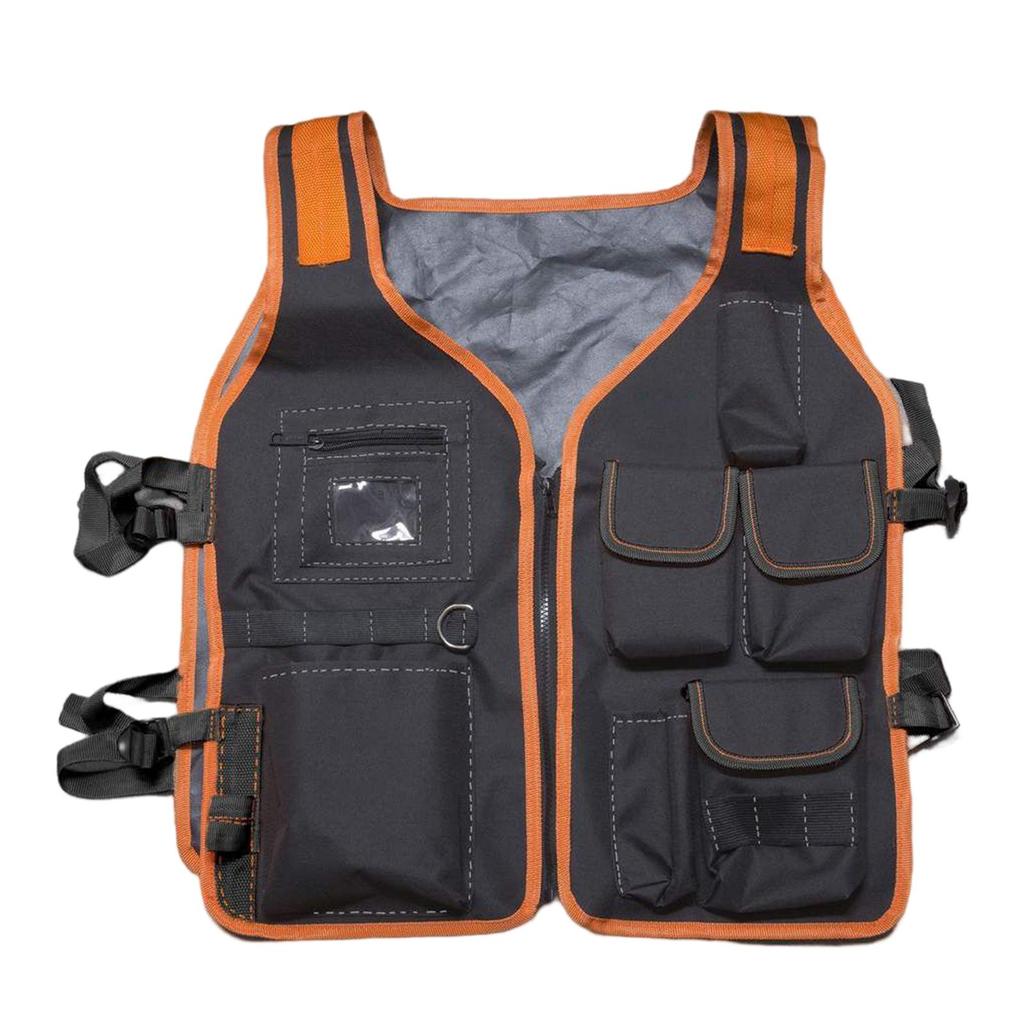 Tool Vest Electrician Storage hardware Bag Work for Men construction site