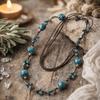Ethnic Style Beaded Necklaces Bohemia Sweater Chain Fashion Jewelry Ceramic Chain  For Women