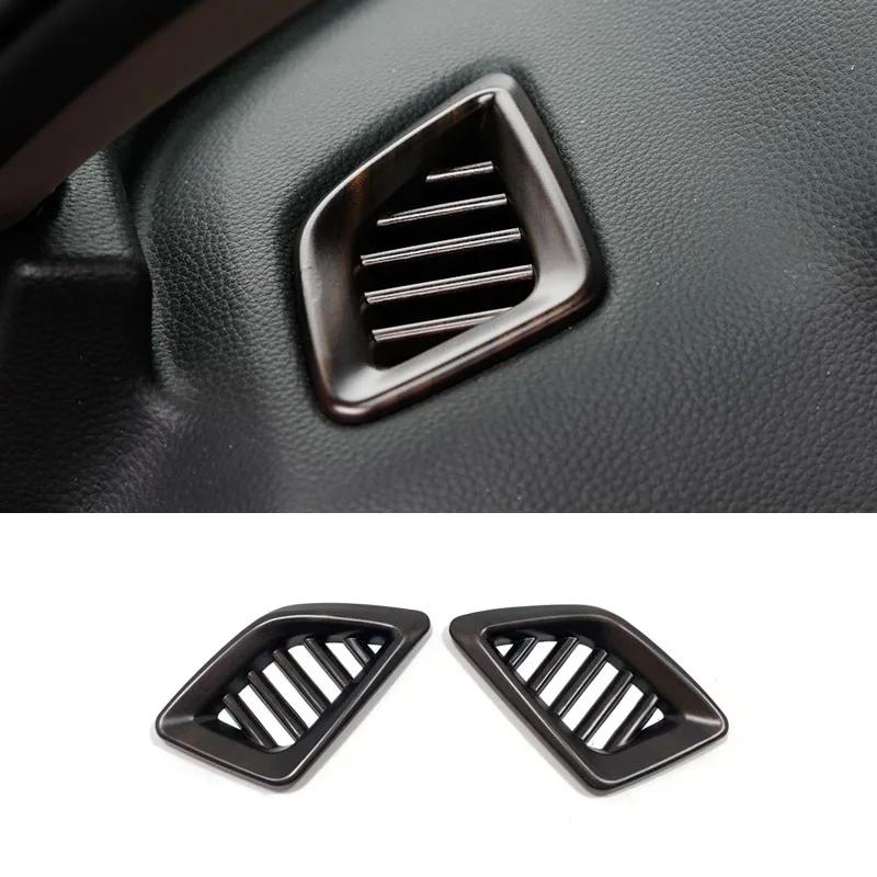 For Honda Accord 10th Gen 2018 Carbon Fiber Style Interior Dashboard Air Vent AC Outlet Cover Molding Trim Decals