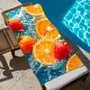 Fruits Serviette Lumineuse Plage Séchage Rapide Douce Serviettes de Piscine Cadeau pour Voyage Salle de Sport Douche Camping sports