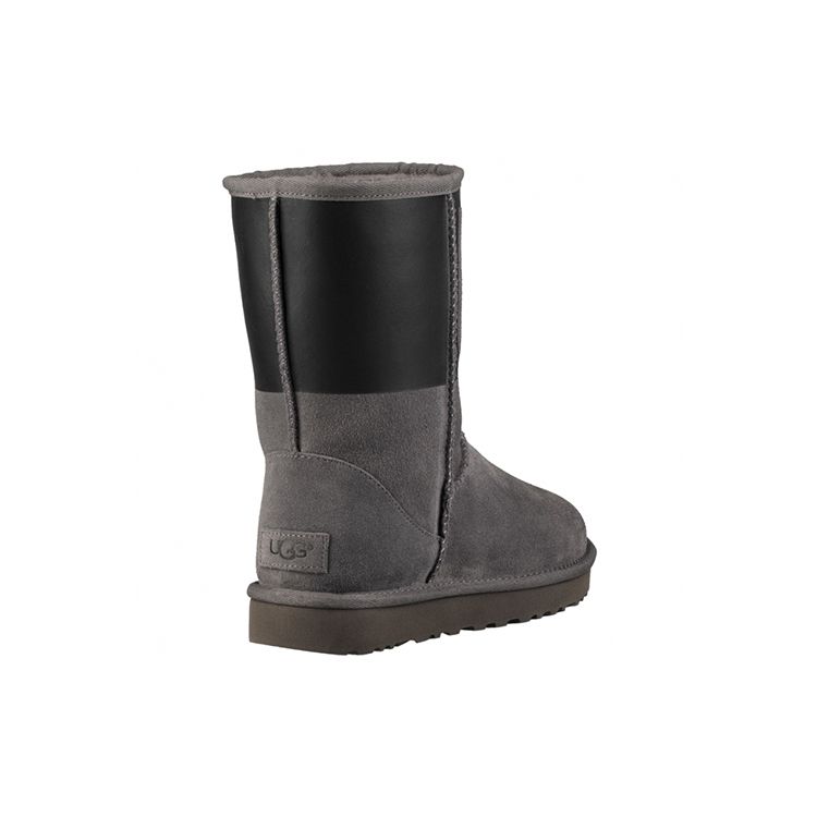 UGG Warm Wool Snow Boots Women Boots Gray 1096473-GRB