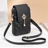 PU Leather Crossbody Phone Purse Pocket Pouch Ladies Crossbody Bag Women Mini Bag  Women