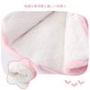 Mornyray Baby Fluffy and Warm Short Length with Bunny Ears and Thick and Warm for Fall and 100cm Girl's Coat, Fleece-Lined Jacket, Hood, Winter,