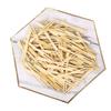 Environmental Pastry BBQ Dessert 100Pcs Skewers Cherry Utensil Picks Fruit Forks Bamboo Disposable Party