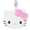 Sanrio Pass Case Love Hello PU Ages 15 and 606120 (I Kitty) Pink, Leather, PVC, Steel, Polyester, Up,