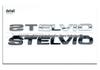 Alfa Romeo STELVIO Trunk Emblem Modification Personalized ABS Logo Sticker