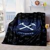 West Fußball Club Decke Flanelldecke für Bett, Sofa, Camping, Wandern, Picknick Zubehör, Geschenk für Familie Fan Geschenke