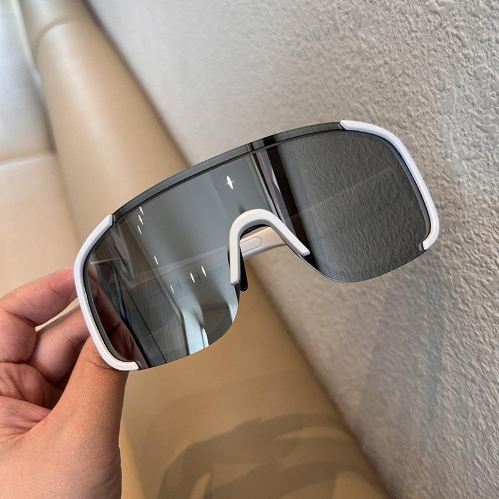 Neue Radbrille Outdoor-Sport winddicht Augenschutz große Rahmen Sonnenbrille