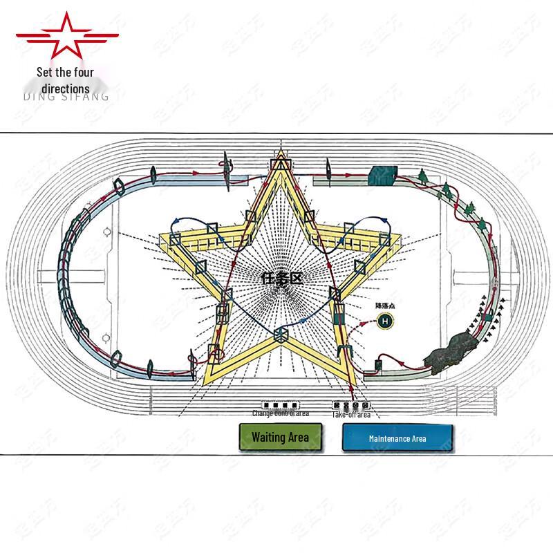 Dingsifang Modular Drone Racing Obstacles