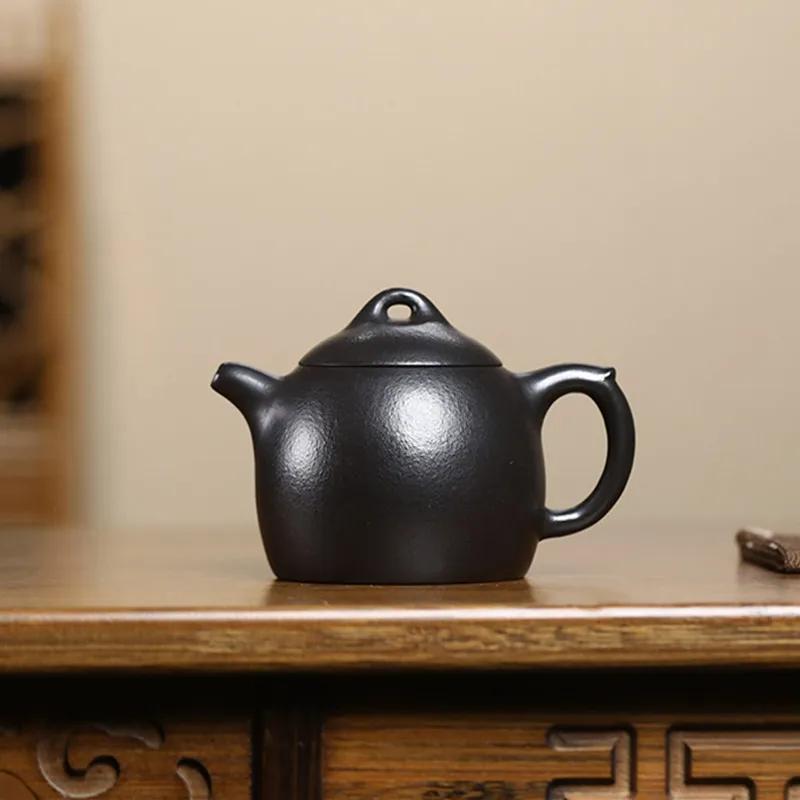 Yixing Handmade Purple Clay Teapot Household Tea Pot Beauty Tea Infuser Kettle Chinese Tradition Zisha Tea Set Teaware 200ml