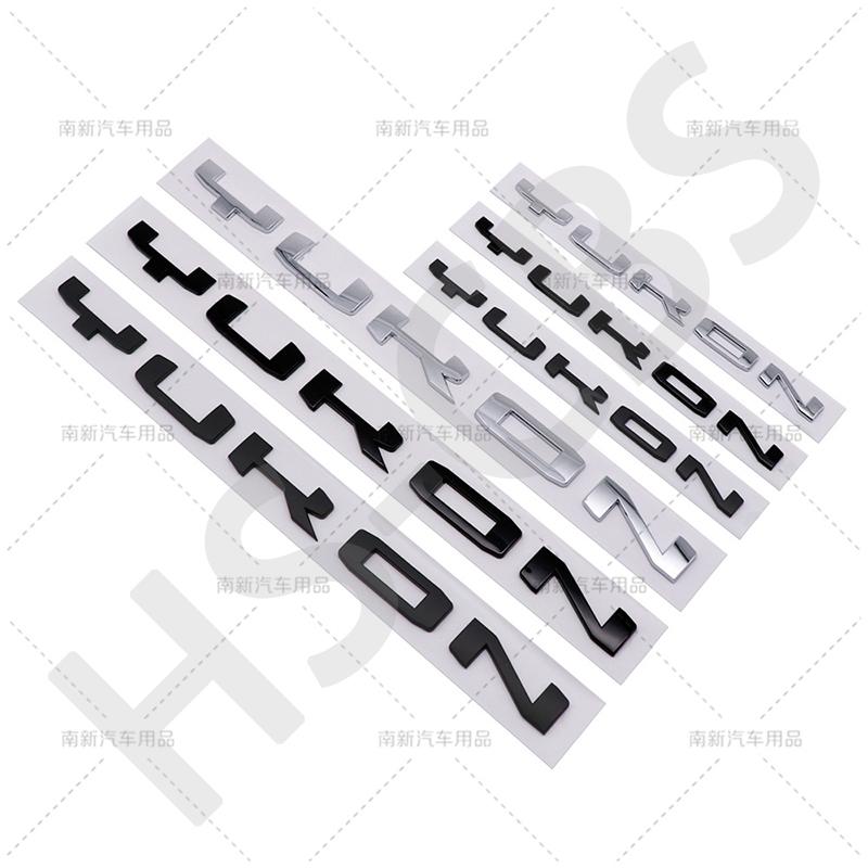 swpzb8 Big Small Size 3D ABS YUKON Letters Emblem Logo Car Stickers for GMC Car Rear Trunk Bumper Tailgate Badge Styling Accessories
