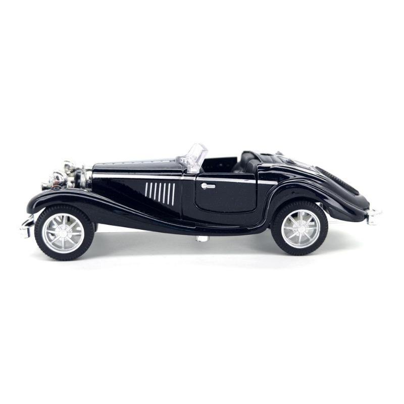 1PC 1:38 alloy classic car retro 500K car model static collection gift cake ornament