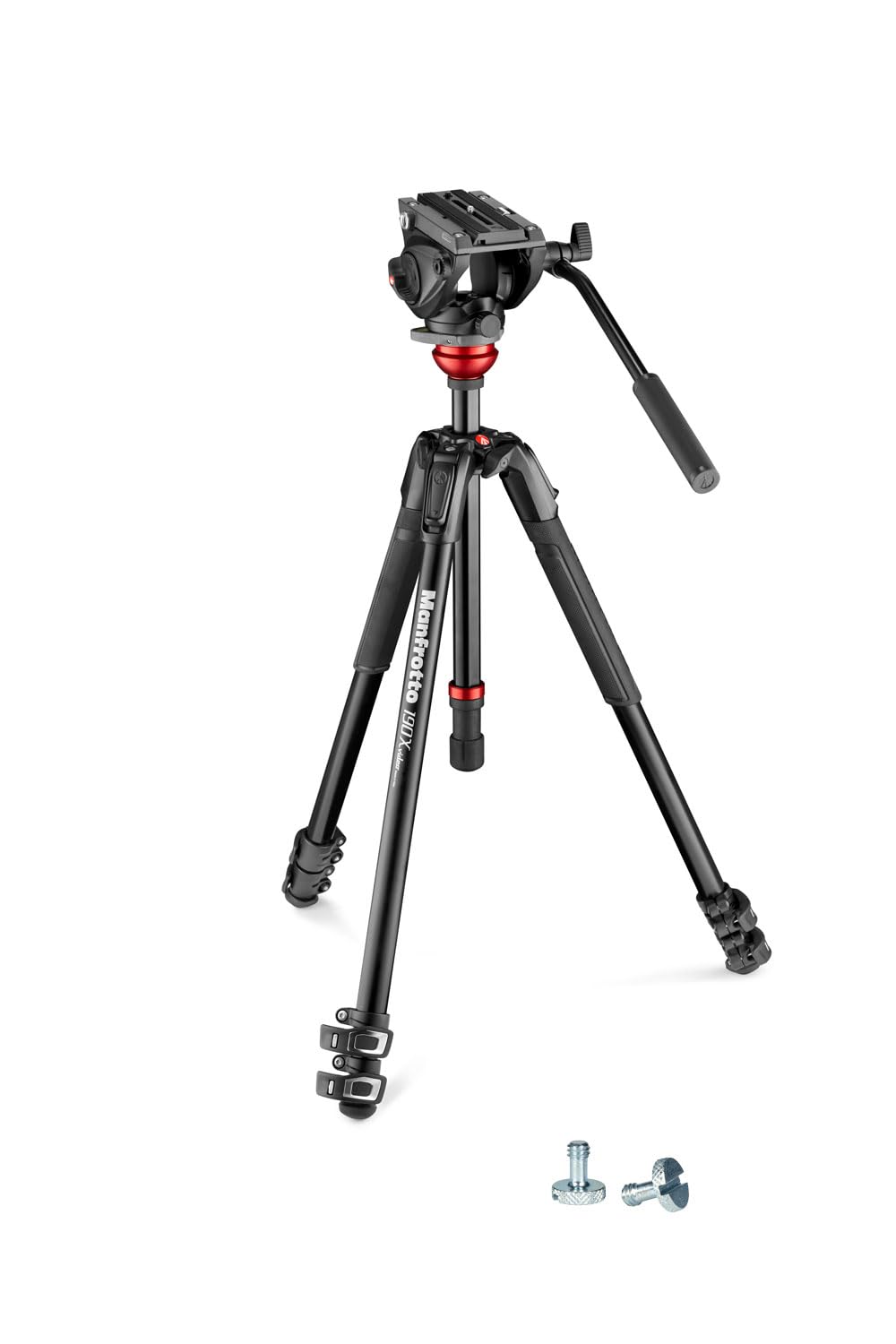 

Manfrotto MVH500AH Video Head with Leveling Aluminum Genuine Screw 8kg Load Maximum Height Weight Tripod, Counterbalanced, 1/4 Included, Capacity, чёрный