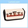 Ne Zha Small Student Pencil Case Oxford Material Kids Stationery Box Casual Design