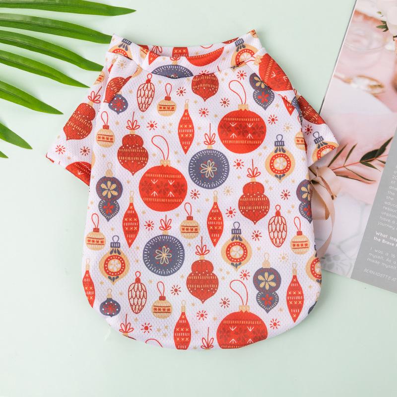 Novas roupas de cachorro de Natal Ano Novo Chinês Teddy do que Urso Lulu da Pomerânia Gato de estimação