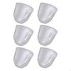 6 Pieces Acoustic Guitar Tuning Peg Cap Tuner Key Imitation Jade Surface Creative Pegs Machine