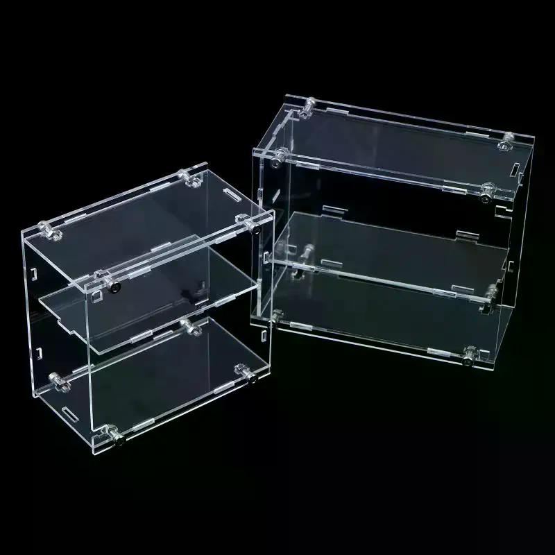 1/64 Model Cars Acrylic Display Case Fit For Assembled Dust Proof Box Cabinet Toy Vehicles