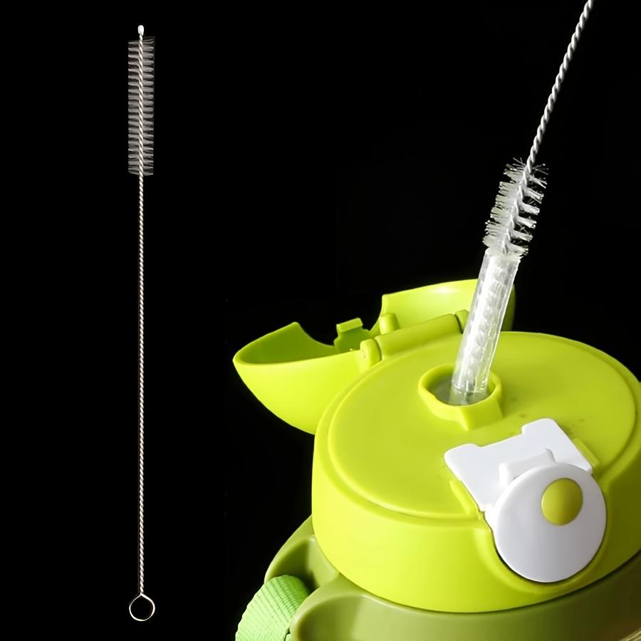 

Flexible Cleaning Brush • Soft Bristles for Suction • Stainless Steel Straws & Glass Tubes Cleaning • Long Handle • Reusable синий