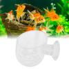 Aquarium Red Worm Feeder Transparent Small Cone Fish   Feeding Cup for Brine Shrimp Blood Worm