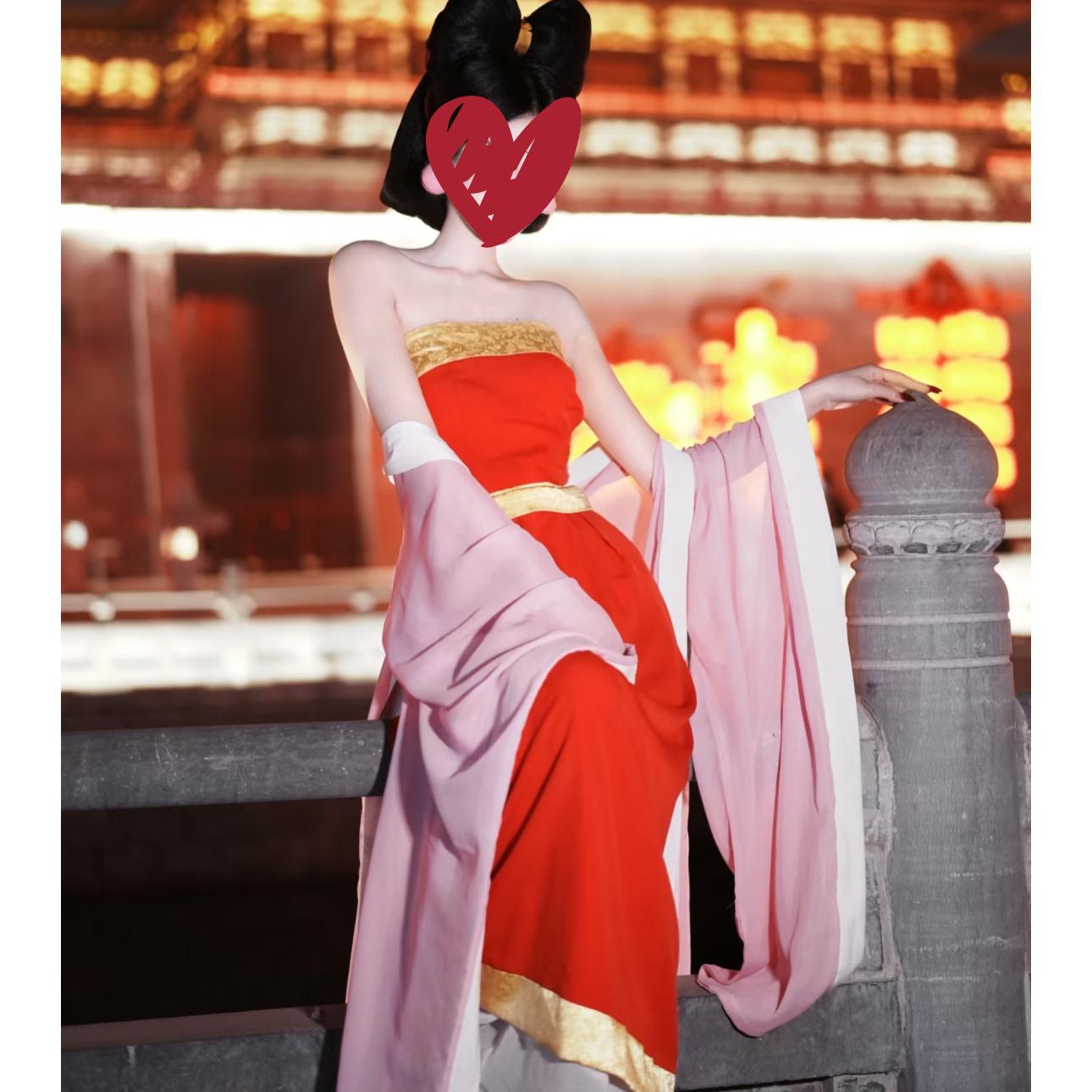 

Дацзи Косплей Ханфу: Маленький костюм для танца древних фей в стиле «Маленького апельсина» M