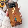 For Asus Zenfone 7 ZS670KS Case I002D Popular Flower Soft Black Silicone Phone Cover For Zenfone 7 Pro ZS671KS Funda I002DD Capa