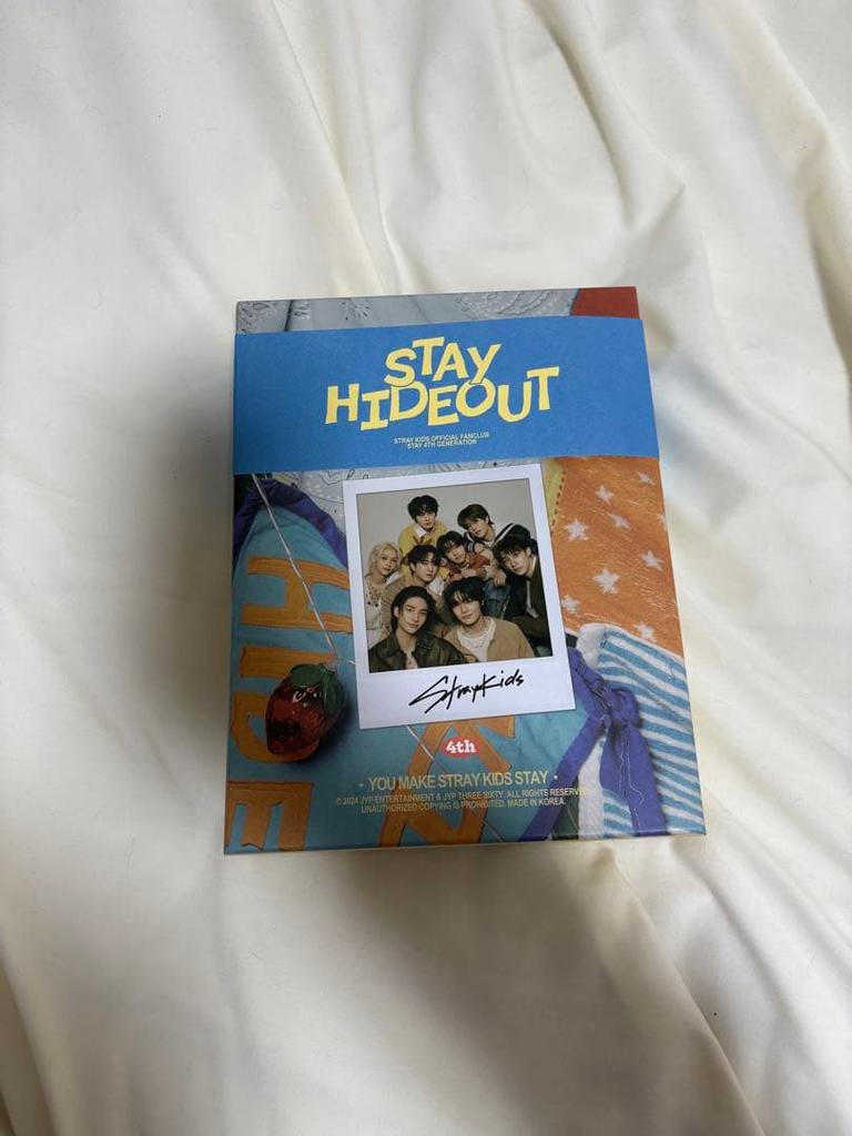 [USED] Stray Kids Stay 4th Generation FC Korea Welcome Kit