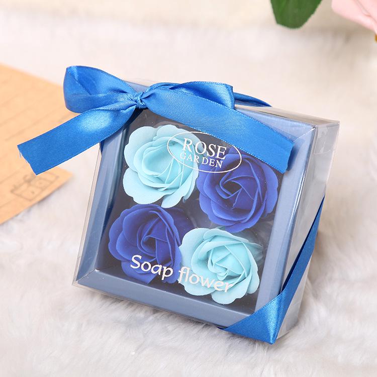 Rose Soap Flower Gift Box for Birthday, Qixi, or Valentine's Day - Multifunctional Floral Simulation