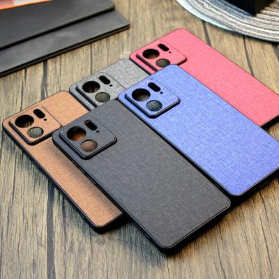 Custodia rigida ibrida in tela di stoffa per Motorola Edge 40 40 Neo G84 Edge 2023 Cover posteriore opaca antiurto